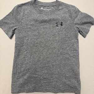 Under Armour Gray Kids Short Sleeve Tee